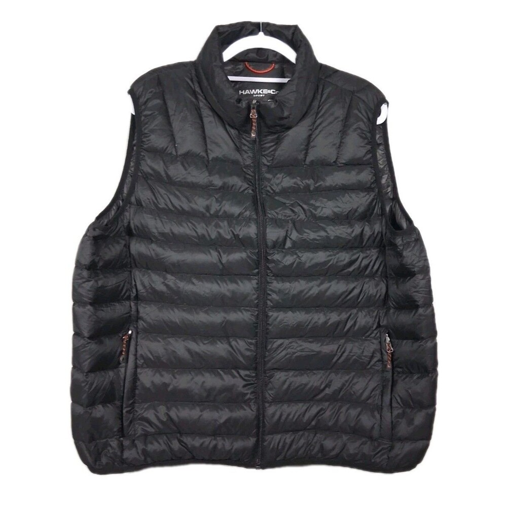 Hawke & Co Sport Vest Mens 2XB Packable Lightweight Down Puffer Performance